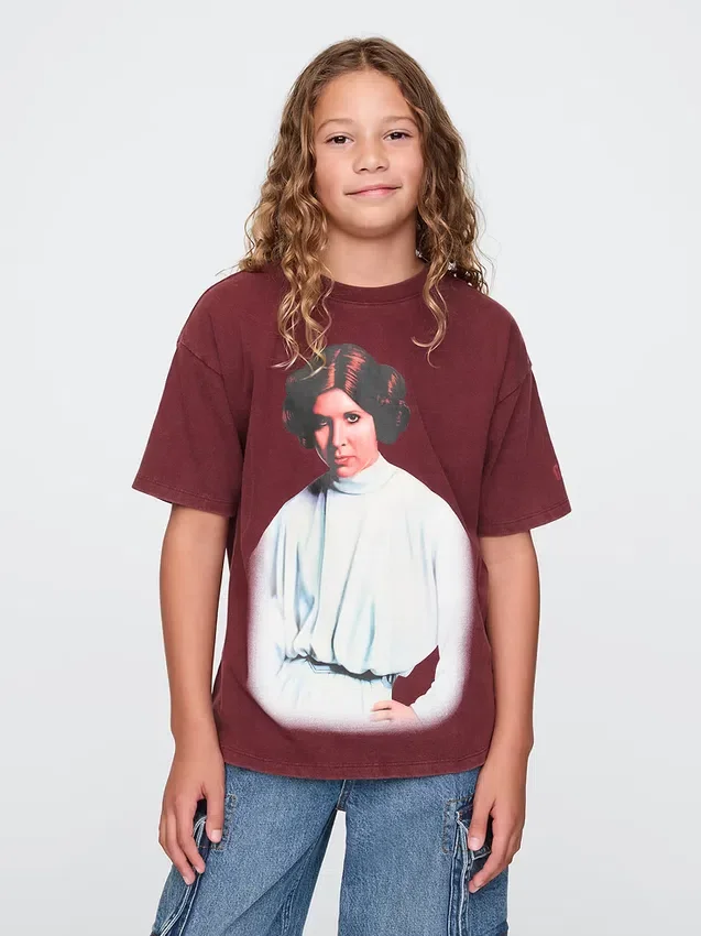 Star Wars-T-shirt met print voor kinderen