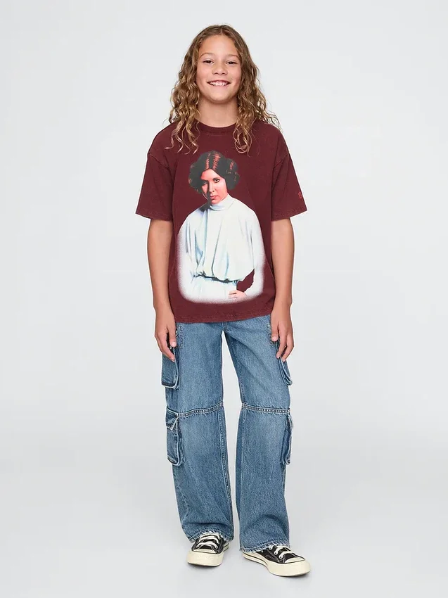 Star Wars-T-shirt met print voor kinderen