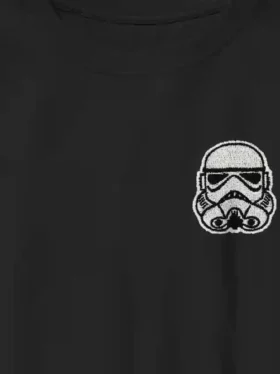 Star Wars-T-shirt voor kinderen met geborduurde Stormtrooper-afbeelding