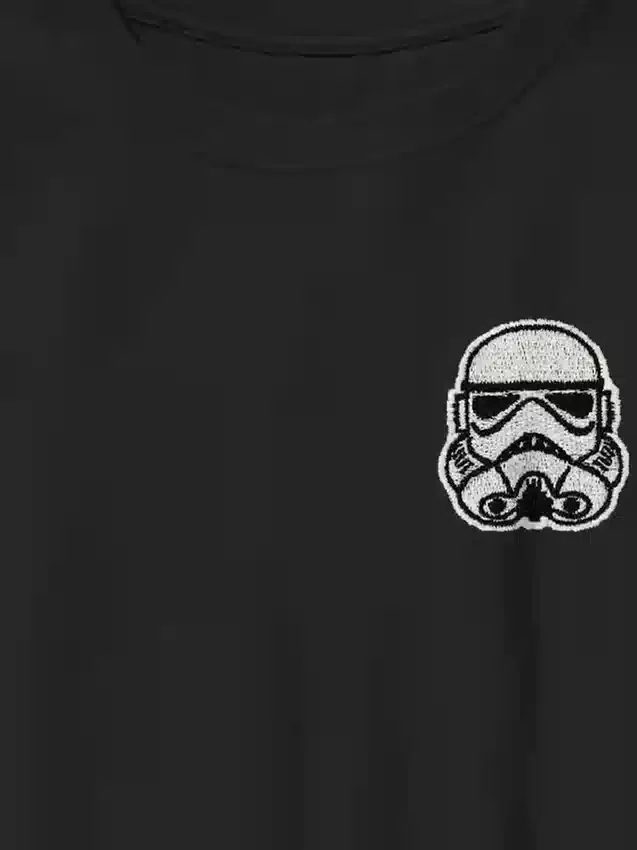 Star Wars-T-shirt voor kinderen met geborduurde Stormtrooper-afbeelding