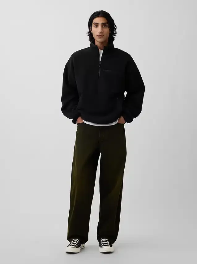 Stijve baggy Jeans
