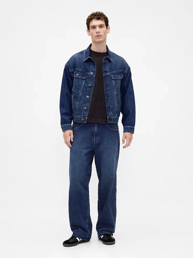 Stranger Things extra wijde Jeans voor volwassenen met flanellen voering