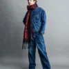 Stranger Things extra wijde Jeans voor volwassenen met flanellen voering