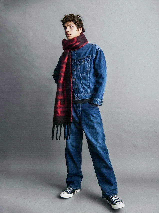 Stranger Things extra wijde Jeans voor volwassenen met flanellen voering