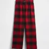 Stranger Things kinderpyjama-broek van gerecycled flanel