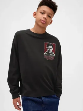 Stranger Things T-shirt met print voor kinderen