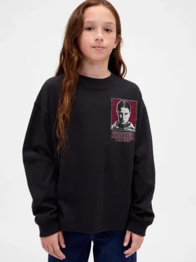 Stranger Things T-shirt met print voor kinderen