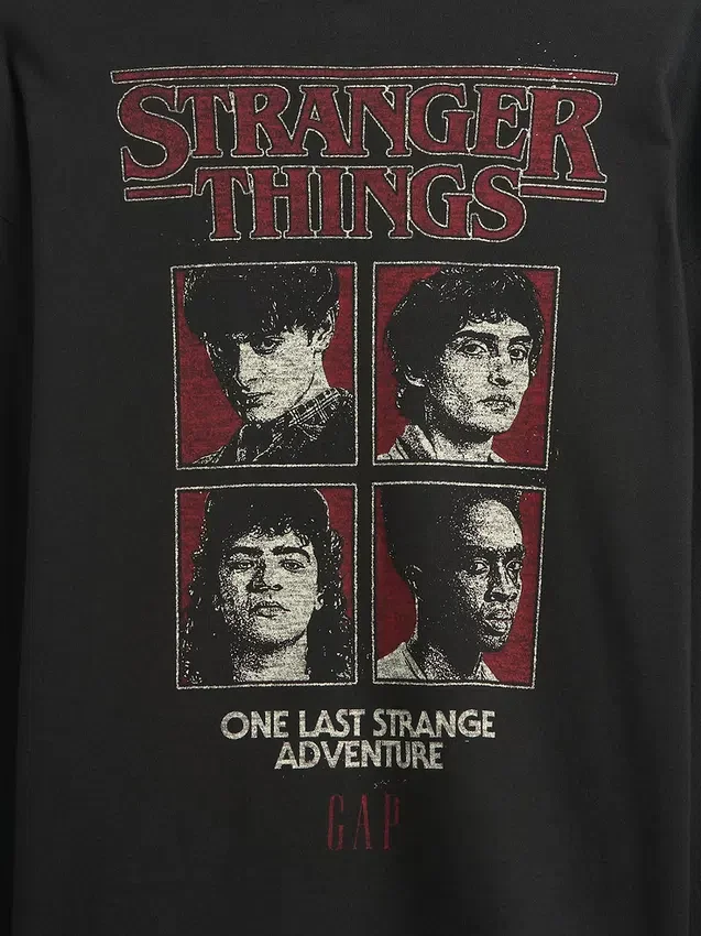 Stranger Things T-shirt met print voor kinderen