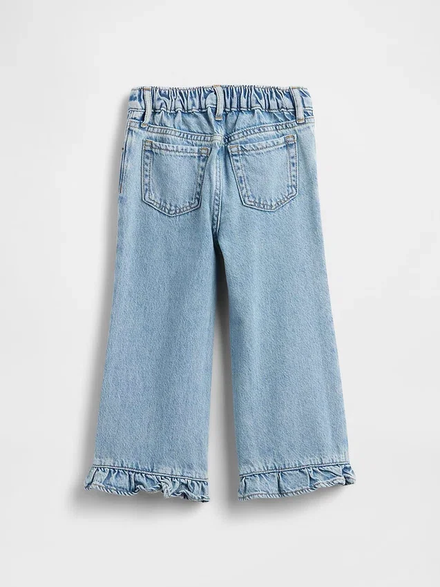 Stride-jeans met ruches aan de zoom voor Baby & Peuter