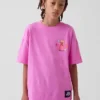 Super Mario T-shirt met print voor kinderen, relaxte pasvorm