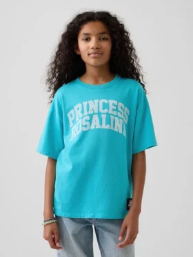 Super Mario T-shirt met print voor kinderen, relaxte pasvorm
