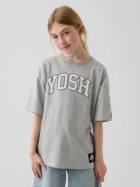 Super Mario T-shirt met print voor kinderen, relaxte pasvorm