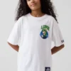 Super Mario T-shirt met print voor kinderen, relaxte pasvorm
