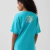 Super Mario T-shirt met print voor kinderen, relaxte pasvorm
