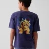Super Mario T-shirt met print voor kinderen, relaxte pasvorm