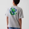 Super Mario T-shirt met print voor kinderen, relaxte pasvorm