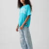 Super Mario T-shirt met print voor kinderen, relaxte pasvorm