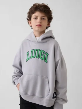 Super Mario Vintagesoft relaxte hoodie voor kinderen