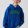 Super Mario Vintagesoft relaxte hoodie voor kinderen