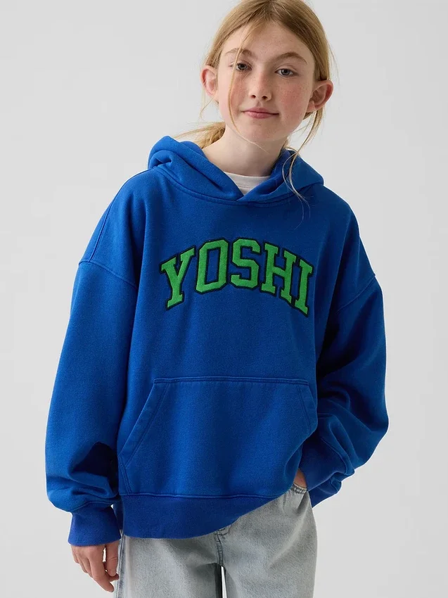 Super Mario Vintagesoft relaxte hoodie voor kinderen