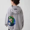 Super Mario Vintagesoft relaxte hoodie voor kinderen