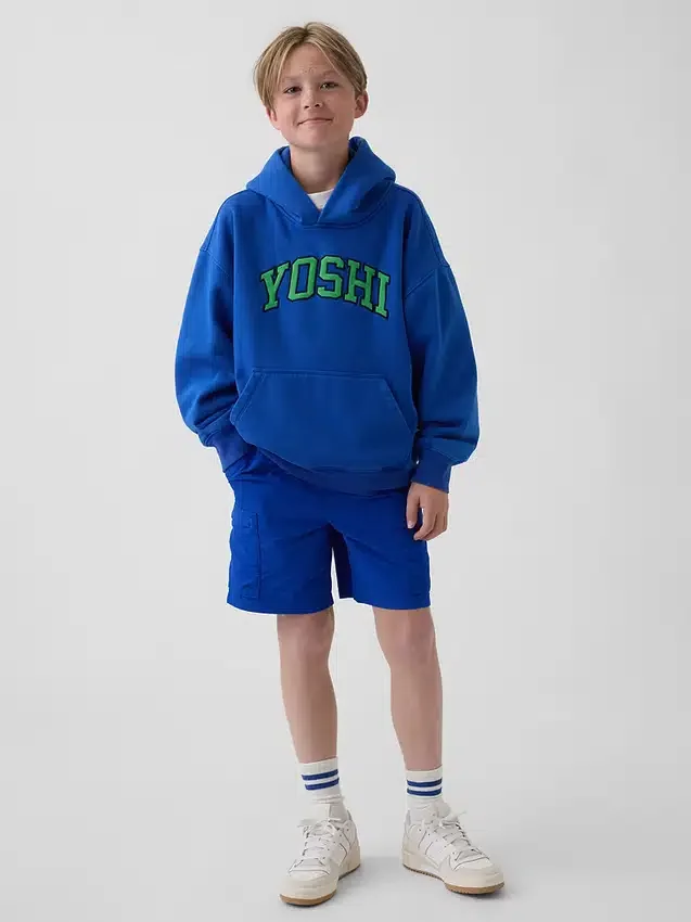 Super Mario Vintagesoft relaxte hoodie voor kinderen