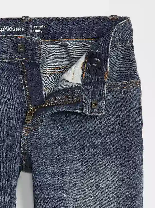 Super skinny jeans voor kinderen met Fantastiflex
