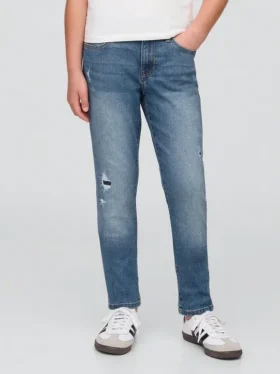 Super skinny jeans voor kinderen met middelhoge taille