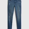 Super skinny jeans voor kinderen met middelhoge taille