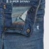 Super skinny jeans voor kinderen met middelhoge taille