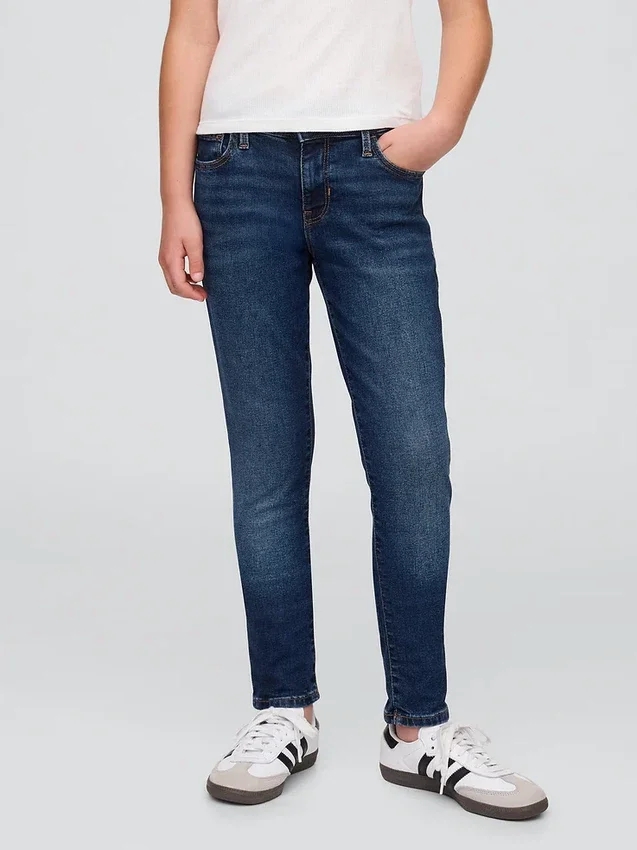Super skinny jeans voor kinderen met middelhoge taille voor dagelijks gebruik