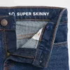 Super skinny jeans voor kinderen met middelhoge taille voor dagelijks gebruik