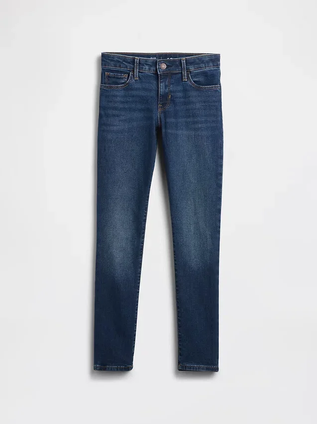Super skinny jeans voor kinderen met middelhoge taille voor dagelijks gebruik