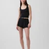 Superzachte modal pyjama-tanktop met kanten rand