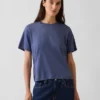 Supima®-katoenen T-shirt met relaxte pasvorm