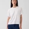 Supima®-katoenen T-shirt met relaxte pasvorm