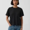 Supima®-katoenen T-shirt met relaxte pasvorm