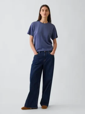 Supima®-katoenen T-shirt met relaxte pasvorm