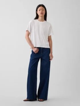 Supima®-katoenen T-shirt met relaxte pasvorm