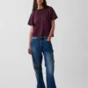 Supima®-katoenen T-shirt met relaxte pasvorm