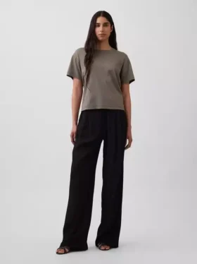 Supima®-katoenen T-shirt met relaxte pasvorm