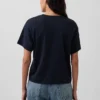 Supima®-katoenen T-shirt met relaxte pasvorm