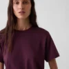 Supima®-katoenen T-shirt met relaxte pasvorm