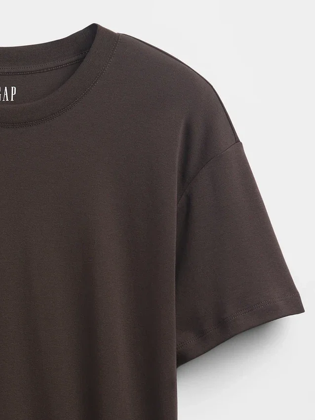 Supima®-katoenen T-shirt met relaxte pasvorm