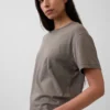 Supima®-katoenen T-shirt met relaxte pasvorm
