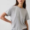 Supima®-katoenen T-shirt met relaxte pasvorm