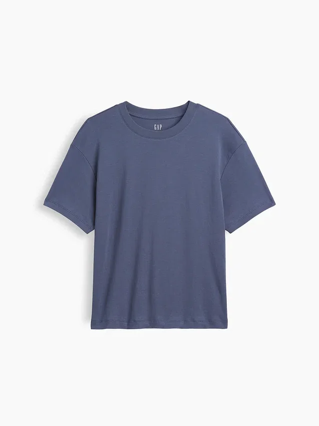 Supima®-katoenen T-shirt met relaxte pasvorm