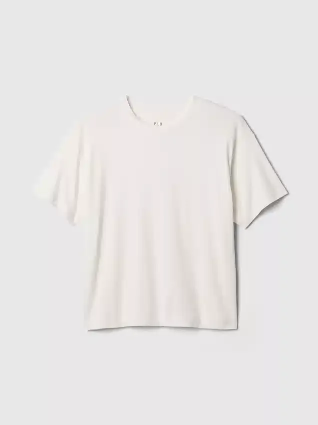 Supima®-katoenen T-shirt met relaxte pasvorm