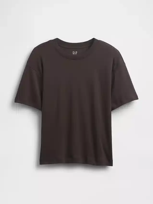 Supima®-katoenen T-shirt met relaxte pasvorm