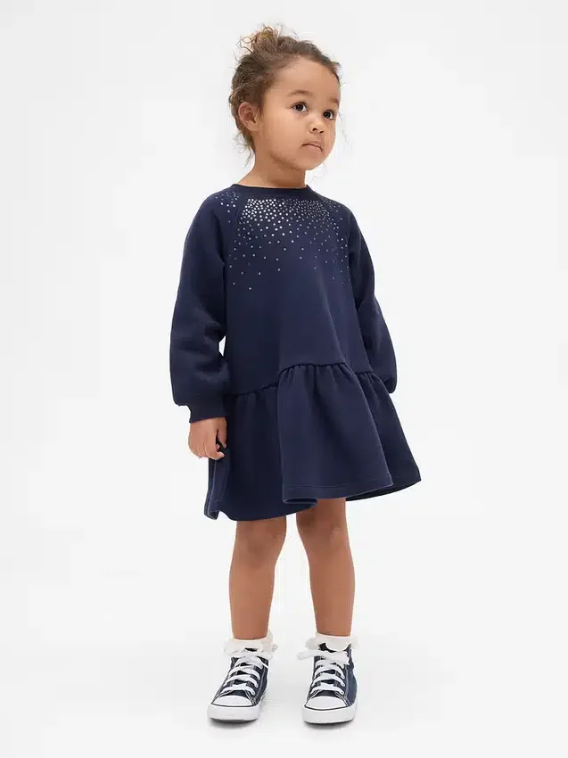Sweatshirtjurk voor Baby & Peuter